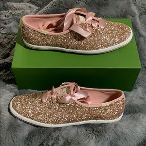✨BRAND NEW✨ Keds x kate spade in rose gold